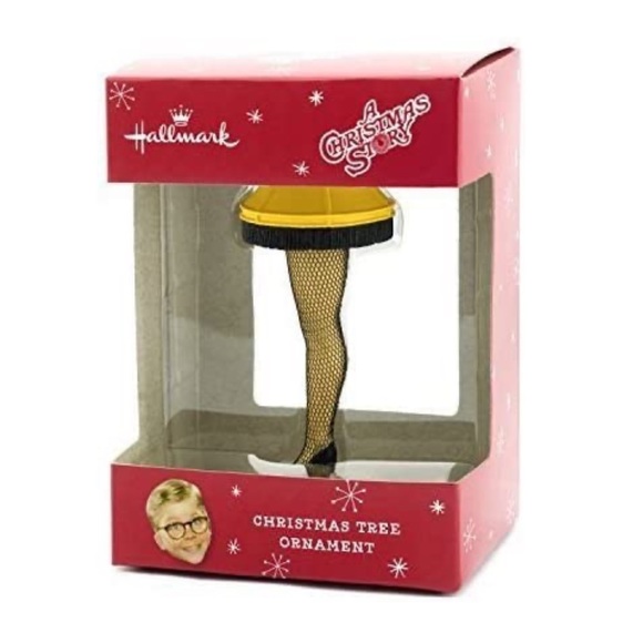 NIB Hallmark A Christmas Story Leg Lamp Christmas Tree Ornament - Picture 1 of 8
